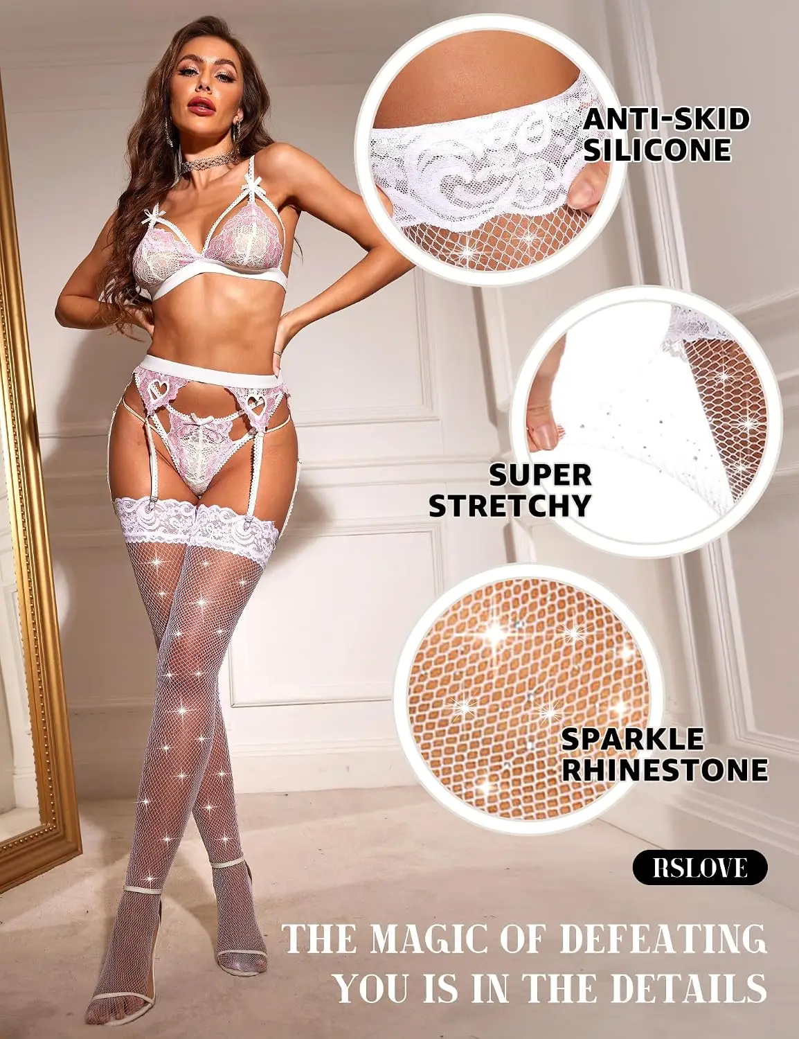 Women Sexy Thigh High Stocking - огляд і ціна Fishnet Stocking Women