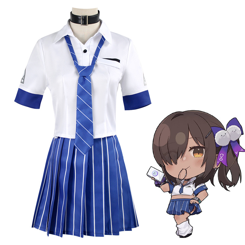 Naga Cosplay Costume JK Unifor - огляд і ціна Knee High Sock Women