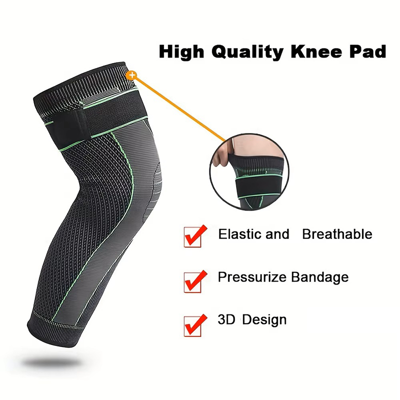 2Pcs Compression Knee Pads Sup - огляд і ціна Compression Sleeve Calf